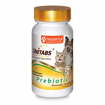 Экопром U310 Unitabs Prebiotic Витамины для кошек и собак 100таб