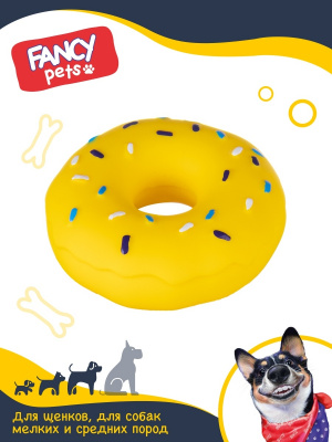 Игрушка для собак Fancy Pets "Пончик" 13см