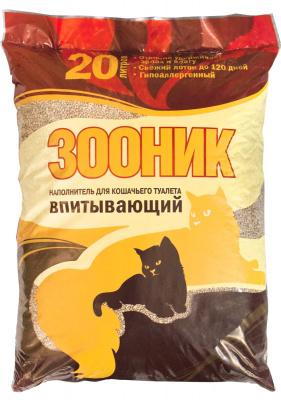 Зооник Наполнитель впитывающий 20л