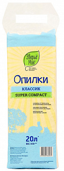 Зверьё моё Опилки Классик 20л