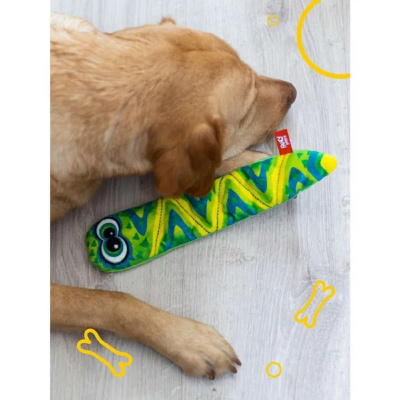 Игрушка для собак Fancy Pets "Змейка Пискля" 30см