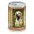 Dog Lunch консервы для собак Говядина с сердцем и печенью в желе 410г