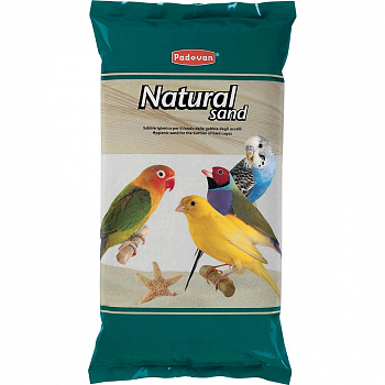 Padovan Natural sand litter гигиенический гранулят для дна птичьих клеток 5кг