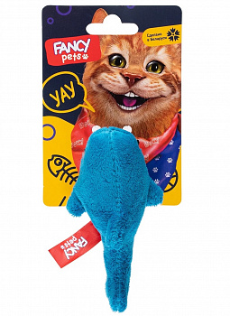 Игрушка для кошек Fancy Pets "Акула" 10см